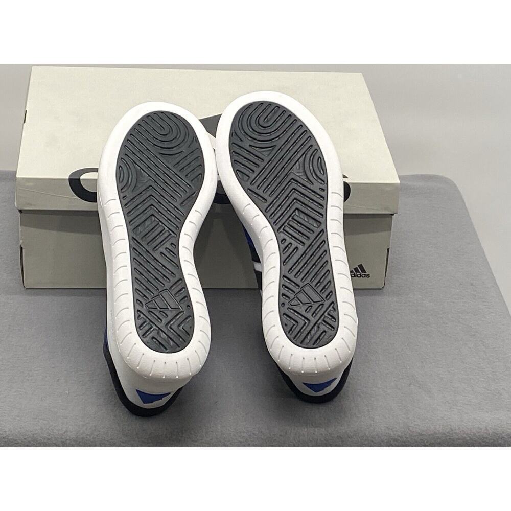 adidas Men’s Court 24 Shoes Size 11 White/Black/ Blue - Picture 7 of 7